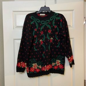 Vintage ugly Christmas sweater from Dana Scott